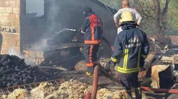 Van'da müstakil evde çıkan yangın söndürüldü