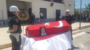İslahiye'de organ yetmezliği nedeniyle vefat eden polis memuru toprağa verildi