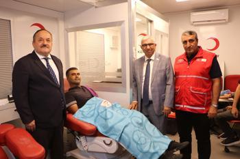 Kızılay’dan ‘Mahallenin Gücü İyilikle Büyür’ kan bağışı kampanyası