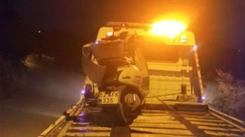 Ordu'da motosiklet duvara çarptı sürücü hayatını kaybetti