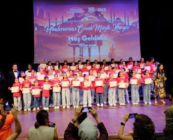 Gaziantep'te Uluslararası Çocuk Müzik Kampı düzenlendi