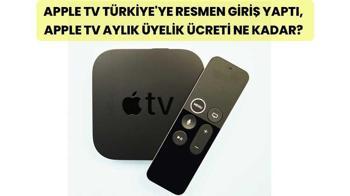 Apple TV Türkiye’de: iCloud+ abonelerine ücretsiz sunuluyor! Fiyatlar ve detaylar, Apple TV Türkiye'ye resmen giriş yaptı, Apple TV aylık üyelik ücreti ne kadar?