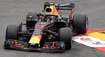Monaco'da zafer Ricciardo'nun