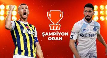 Fenerbahçe - Adana Demirspor maçı Tek Maç ve Canlı Bahis seçenekleriyle Misli’de