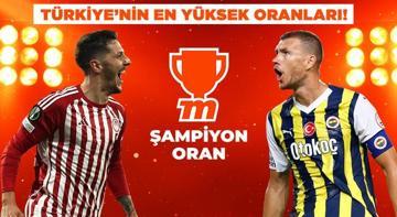 Olympiakos - Fenerbahçe maçı Tek Maç ve Canlı Bahis seçenekleriyle Misli’de