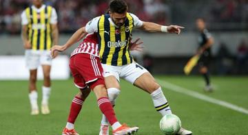 Fenerbahçe Atina'da Olympiakos'a 3-2 mağlup oldu