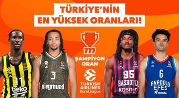 Fenerbahçe Beko ve Anadolu Efes EuroLeague sahnesinde! Maçlardan tüm detaylar ve en yüksek oranlar...