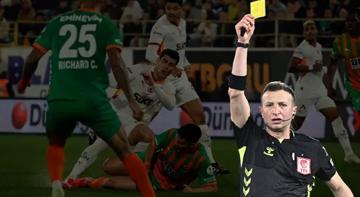 Alanyaspor - Galatasaray maçı sonrası eski hakem açıkladı: Kırmızı kart, penaltı düşünülemez