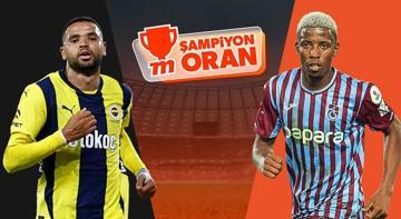 Süper Lig'de Fenerbahçe'nin Trabzonspor'u ağırlayacağı maçın heyecanı Şampiyon Oranlar ile Misli'de!