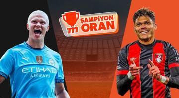 Premier Lig'de Manchester City'nin konuğu Bournemouth! Maçın heyecanı Şampiyon Oranlar ve Canlı Sohbet ile Misli'de