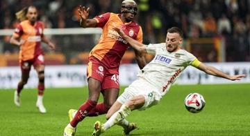 Galatasaray, Corendon Alanyaspor karşısında hata yapmadı, 3 puan 3 golle geldi