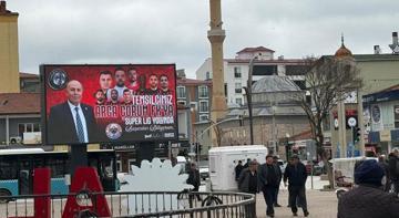 Çorum FK'ye Süper Lig yolunda Alaca'dan billboardlu destek