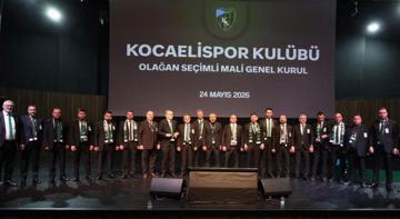 Kocaelispor'da Recep Durul genel kurulda yeniden başkan seçildi güven tazeledi