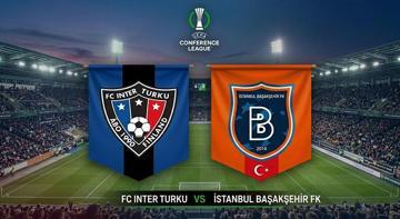 Inter Turku - Başakşehir maçı hangi kanalda? Inter Turku - Başakşehir maçı saat kaçta? Inter Turku - Başakşehir maçı nereden izlenir? Inter Turku - Başakşehir maçı şifresiz mi? Inter Turku - Başakşehir maçı ilk 11'leri belli oldu mu? Başakşehir maçı hangi kanalda yayın? Inter Turku - Başakşehir CANLI YAYIN