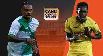 Bursaspor, İstanbulspor’u ağırlıyor! Maçın heyecanı canlı sohbet ile Misli’de