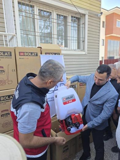 Adıyamanda çiftçilere hibe destekli tarım aletleri dağıtıldı: Modern ekipmanlar üreticilerle buluştu