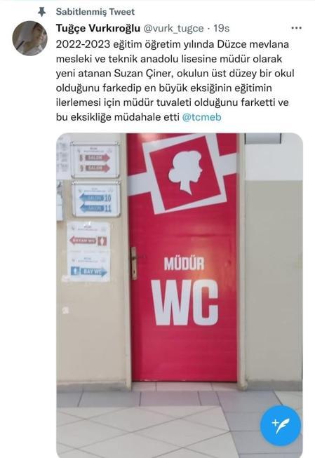 Okul müdürünün Özel tuvalet yaptırdığı iddiasına bakanlıktan soruşturma talimatı