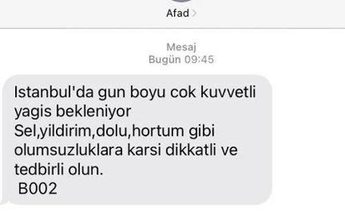 AFAD, Valilik, Meterololoji ve AKOMdan art arda açıklama geldi İstanbul için hava durumu uyarısı