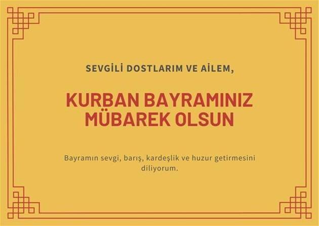 Kurban Bayramı mesajları En güzel Kurban Bayramı tebrikleri İşte resimli, anlamlı, dualı ve ayetli Kurban Bayramı mesajları