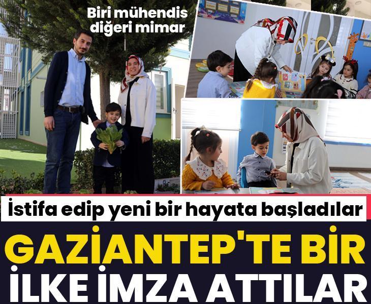 Biri mühendis diğeri mimar... İşlerinden istifa edip Gaziantep'te bir ilke imza attılar, hayatları değişti