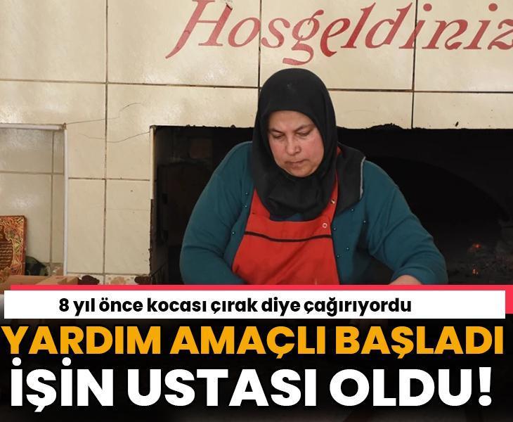 Konya'nın etliekmeğini en iyi Ayşe usta pişiriyor! Yardım amaçlı başladı, ustası oldu