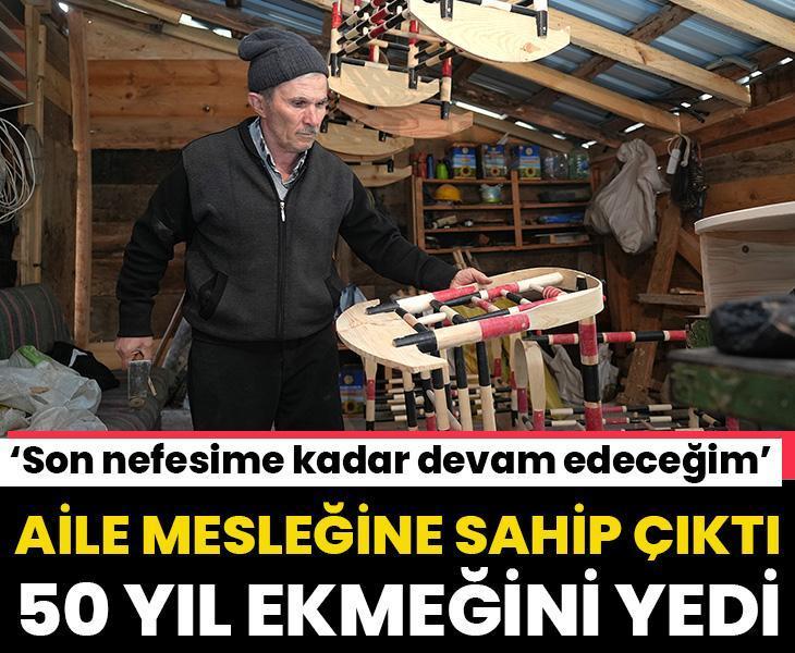 Samsun'un son beşik ustası! Aile mesleğine sahip çıktı 50 yıl ekmeğini yedi