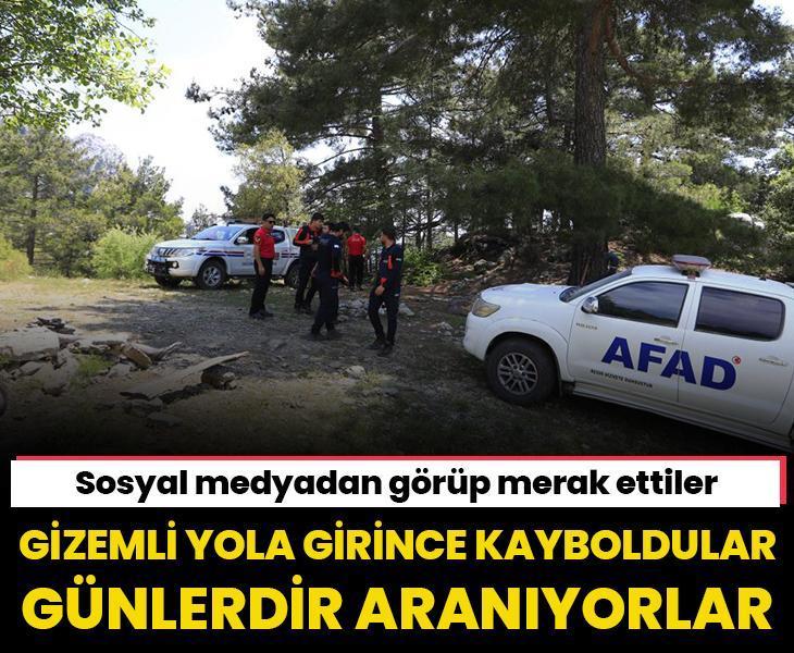 Sosyal medyadan görüp merak ettiler! Gizemli yola girince kayboldular, günlerdir aranıyorlar