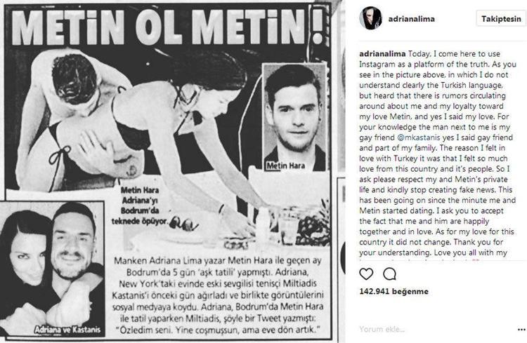 Ortaya çıktı Survivorın o yarışmacısı ile Adriana Lima...