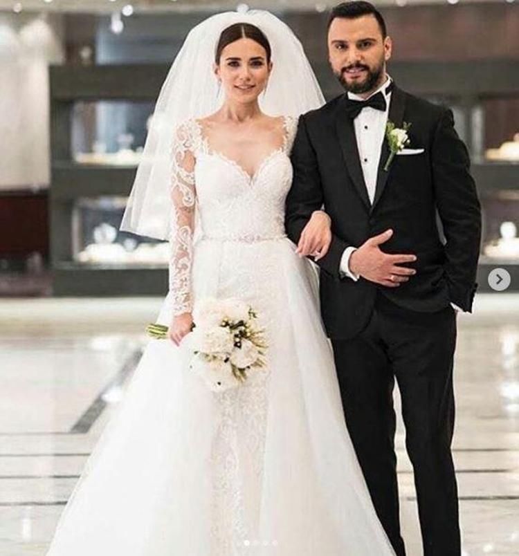 Alişan ve Buse Varol evlendi İşte düğünden ilk kareler