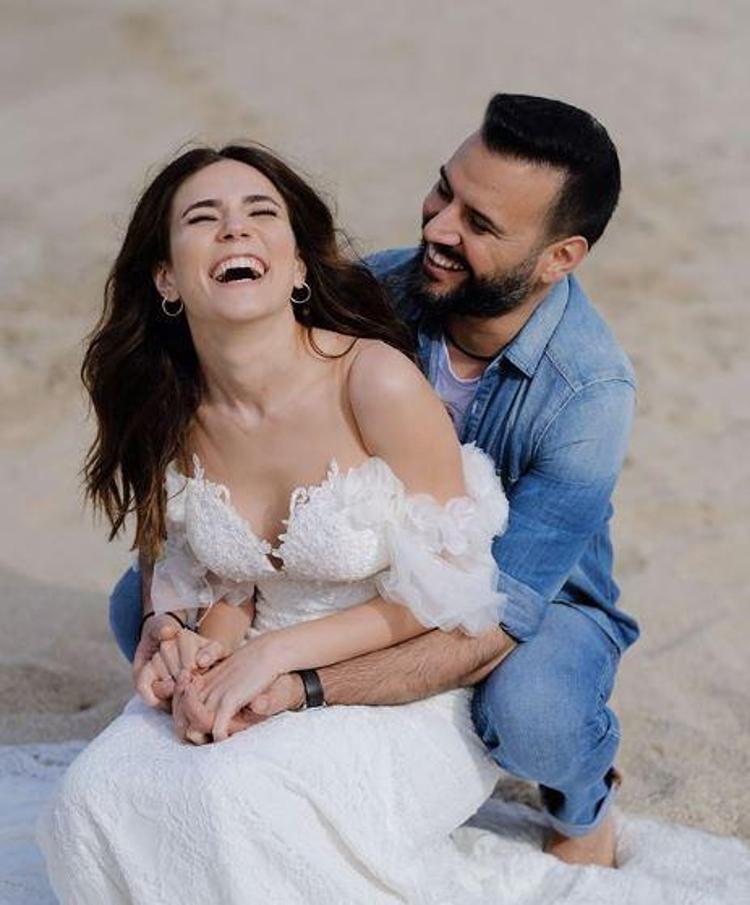 Alişan ve Buse Varol evlendi İşte düğünden ilk kareler