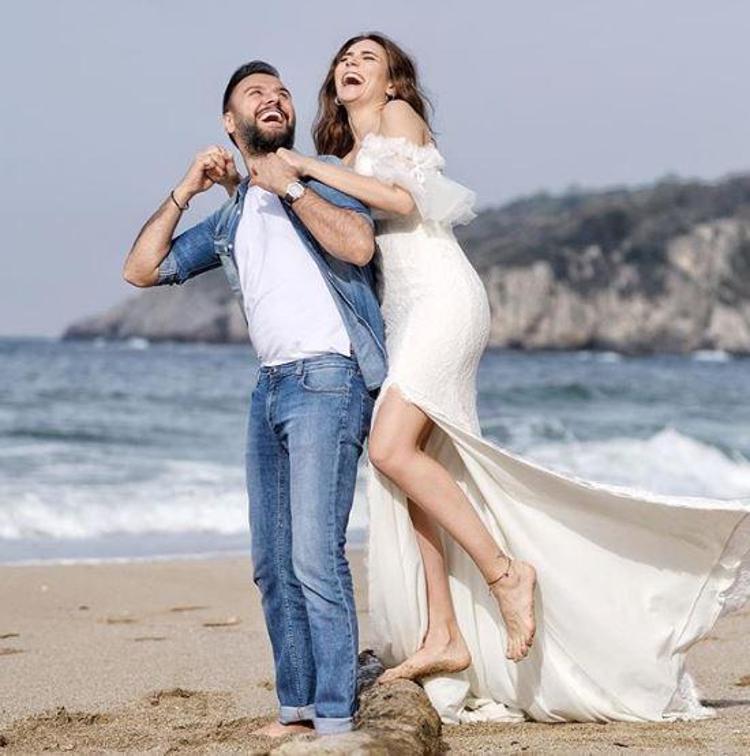Alişan ve Buse Varol evlendi İşte düğünden ilk kareler