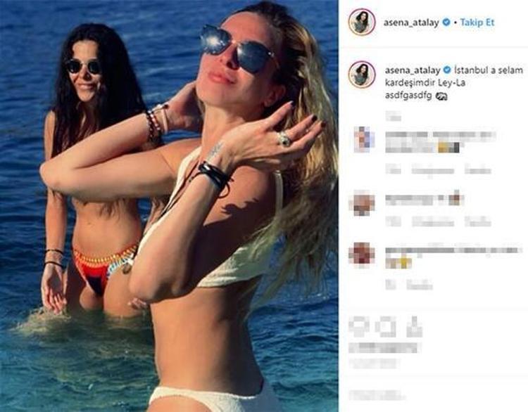 Asena Atalay, Marmaris tatilinde