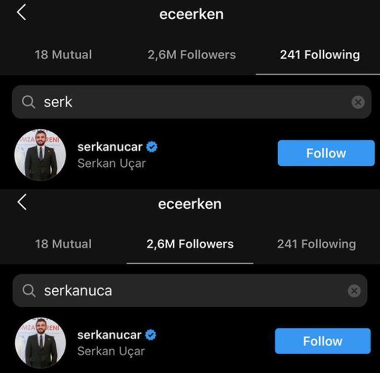 Ece Erken eski eşi Serkan Uçar’la barıştı mı