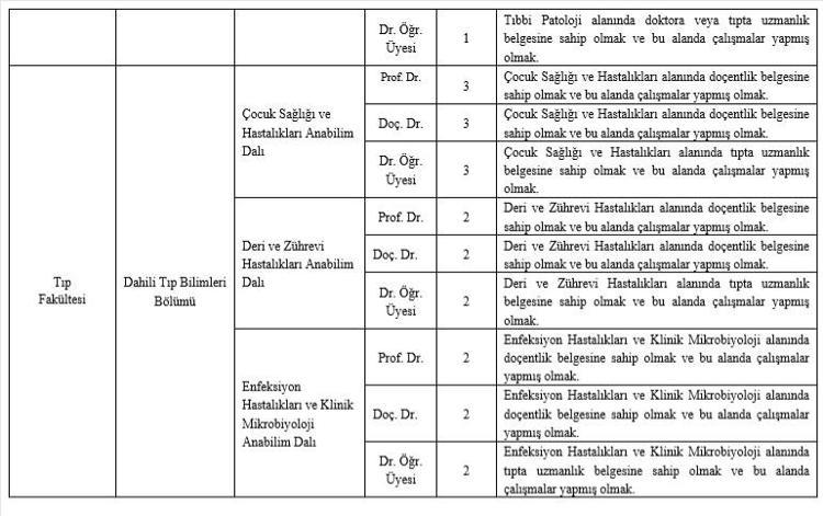 İstanbul Aydın Üniversitesi, birçok fakültesi için öğretim üyesi alımı yapacak