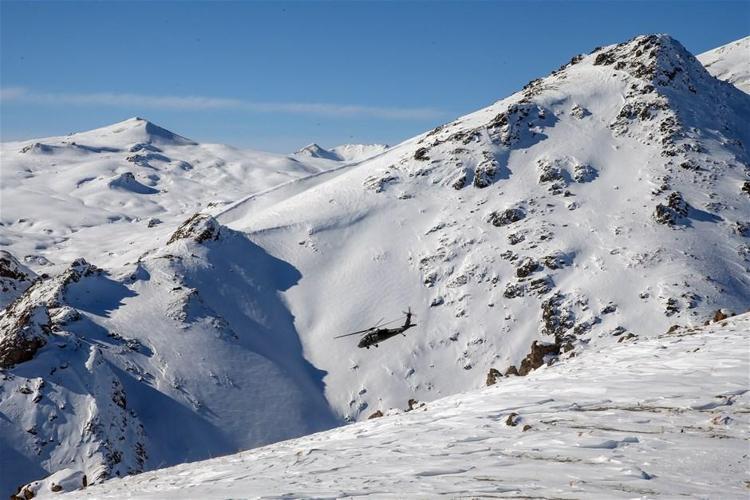 Karla kaplı dağlarda PKKya dondurucu darbe