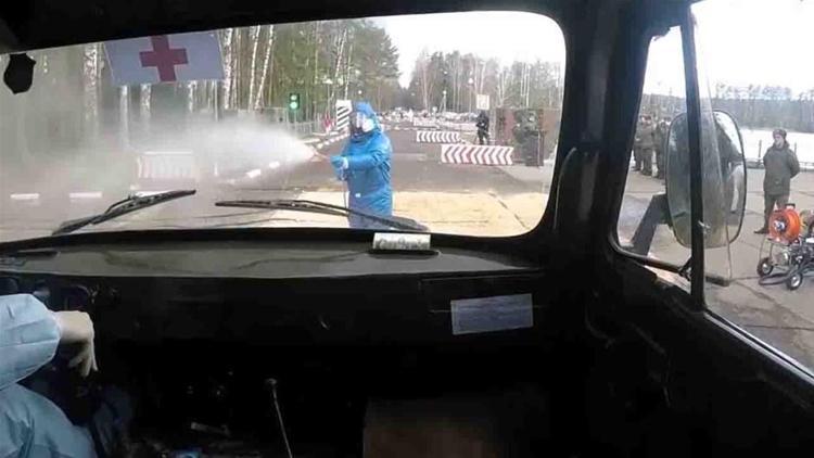 Rus ordusu harekete geçti TU-154 tipi uçak...