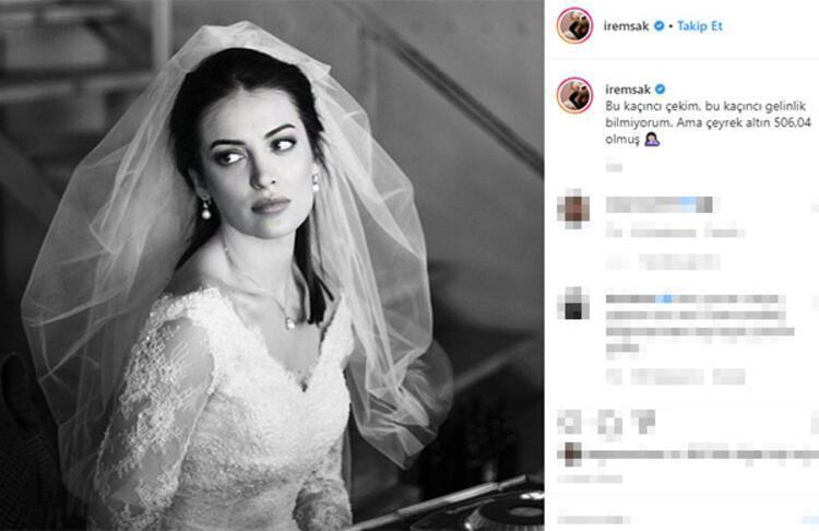 İrem Sak paylaşımıyla şaşırttı