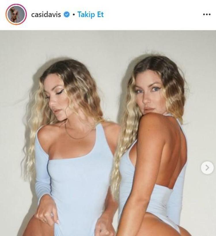 Cassandre Davis yine büyüledi Bikinisiyle verdiği pozlar...
