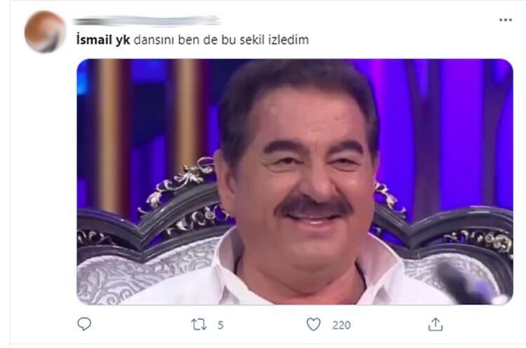 İsmail YKnın dansı sosyal medyayı salladı
