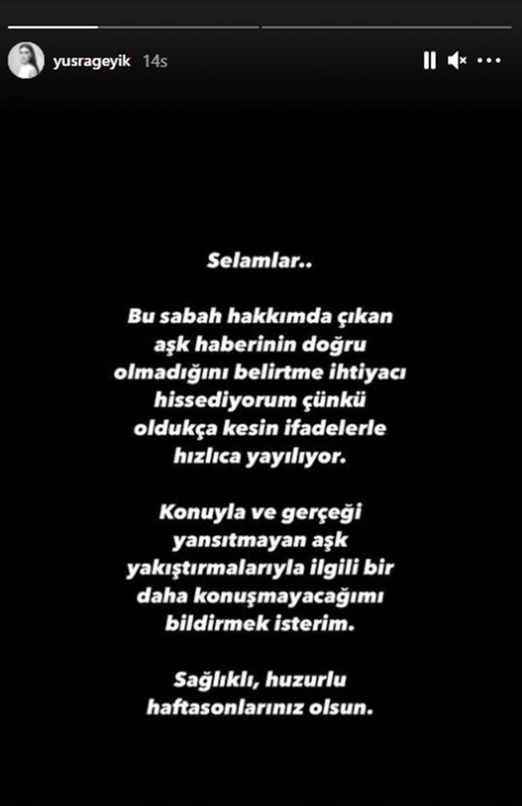 Yüsra Geyik ve Rıza Kocaoğlu aşk mı yaşıyor