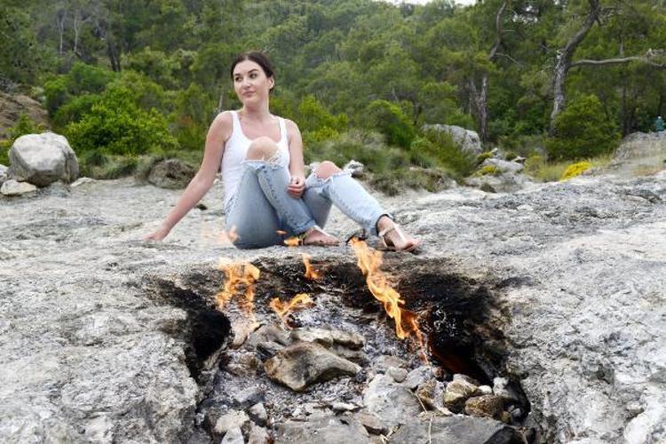 Çıralıdaki Yanartaş, kesin korunacak hassas alan ilan edildi