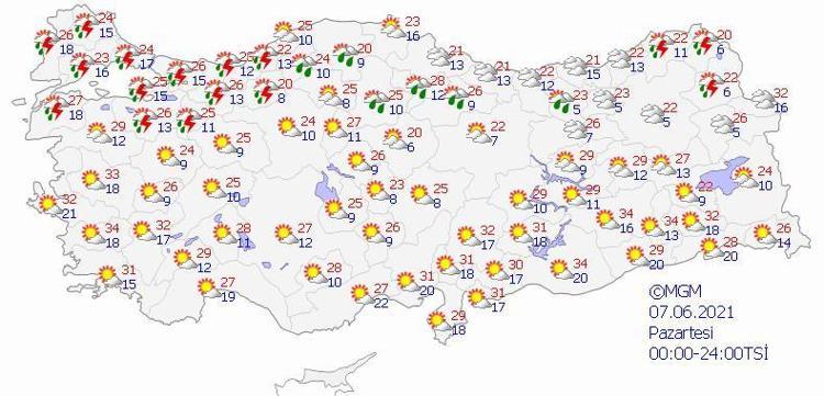 Meteoroloji son dakika kodu ile duyurdu Yarın başlıyor, perşembeye kadar...