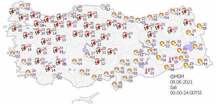 Meteoroloji son dakika kodu ile duyurdu Yarın başlıyor, perşembeye kadar...