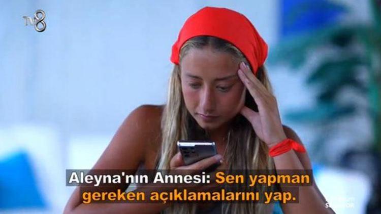 Survivorda Aleyna krizi Acun o mesajları canlı yayında okudu