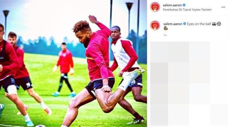 Adı sürekli Fenerbahçe ile anılan 24 yaşındakim Gabonlu golcü Aaron Boupendzanın son paylaşımı sosyal medyada büyük olay oldu. Son gol kralı, Fenerbahçe Topuk Yaylası Tesislerinden yaptığı paylaşım ile sarı lacivertlilere adeta yeşil ışık yaktı.