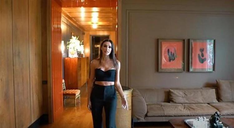 Arda Turanın eşi Aslıhan Doğan lüks villasının kapılarını açtı
