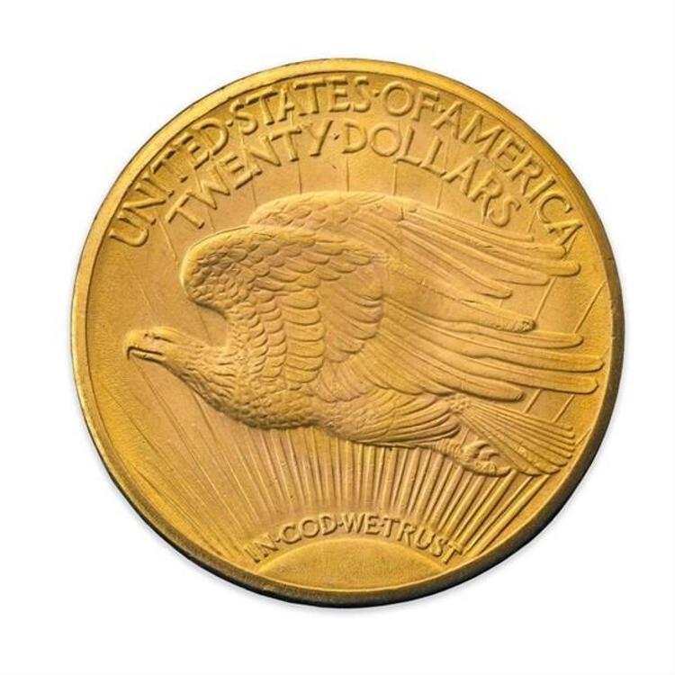 Double Eagleın 1933te çıkan versiyonları, o dönemki ABD Başkanı Franklin Rooseveltin kararıyla hiçbir zaman tedavüle girmedi. Hemen hemen hepsi ABD yönetimine iade edilen paralar eritildi.