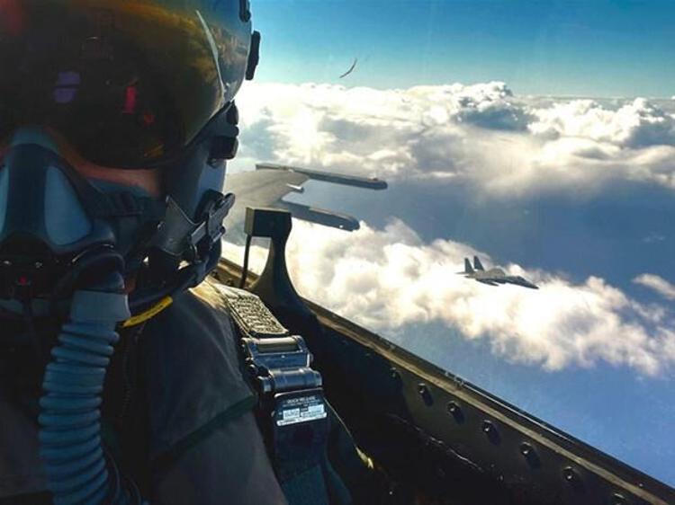 Suudi Arabistan Savunma Bakanlığı Twitter mesajında bir prodüksiyon video yayınlandı, görüntülerde Yunan jetleriyle birlikte havalanan F-15lerin Ege Denizi ve Akdenizde uçtuğu görüldü. Yunan Genelkurmay Başkanlığı ise, Suudilere bir teşekkür mesajıyla veda etti.