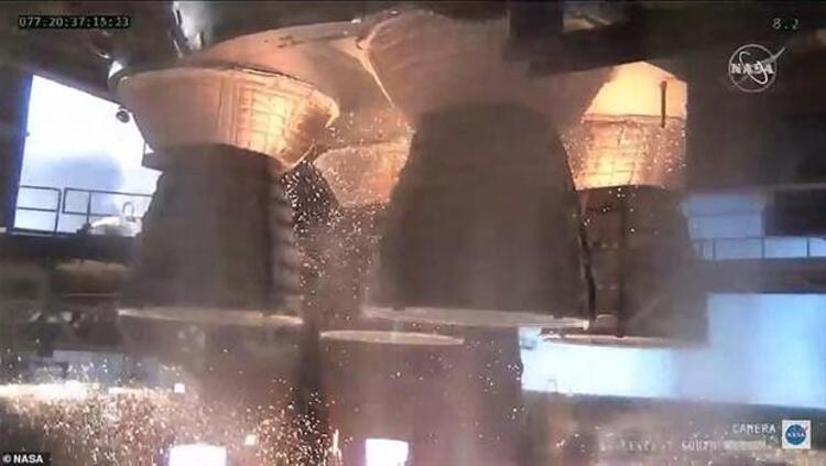 Testin bu aşaması, roketin yerden asla ayrılmadığı bir fırlatma olarak kabul ediliyor. Bu aşamanın önemi, ancak itici gücün farklı hzılarını izlemek ve önemli verileri toplamaktan geçiyor.