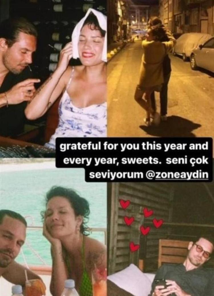 Halseyden yeni hamilelik pozu